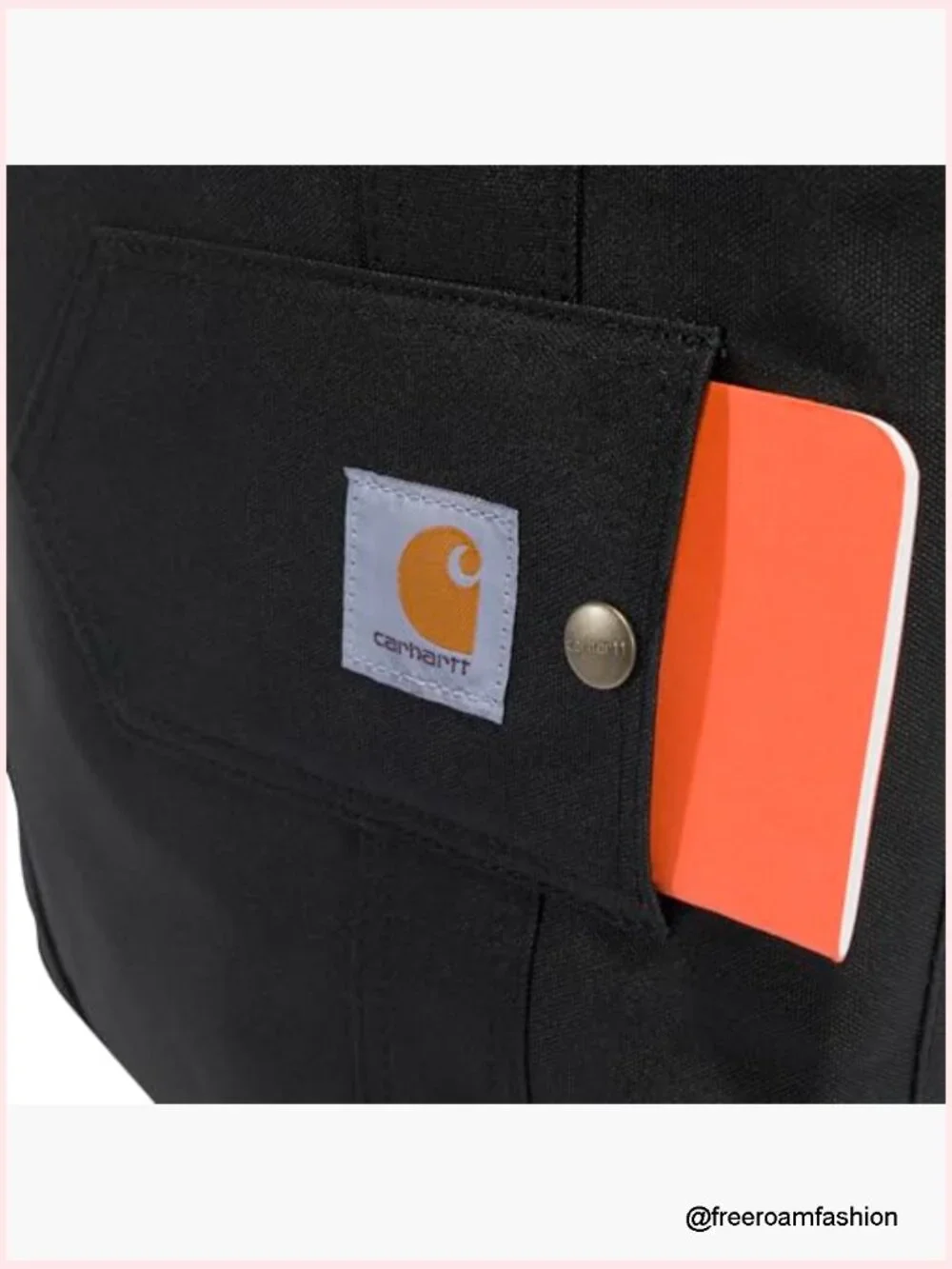 Water-Resistant Nylon Tote Bag with Interior Pockets, 20L Capacity - Picture 6 of 7